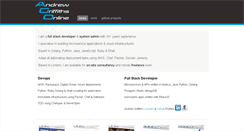 Desktop Screenshot of andrewgriffithsonline.com